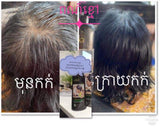 Hair color(Black)Foam DIY Shampoo(Permanent color)